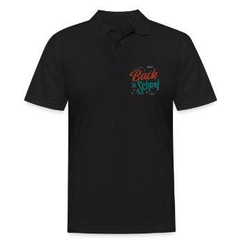 Retour à l’école - Polo Homme - noir - Devant - Kai (181cm)
