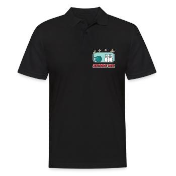 Spare Me Retro Bowling - Männer Poloshirt - Schwarz - Vorne - Kai (181cm)
