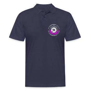 Eine Feuerwehrfrau muss tun hell - Männer Poloshirt - Navy - Vorne - Kai (181cm)