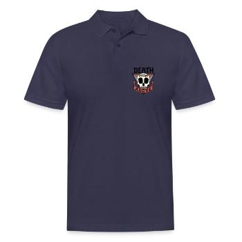 Death from above ! - Pour fond clair ! - Polo Homme - bleu marine - Devant - Kai (181cm)