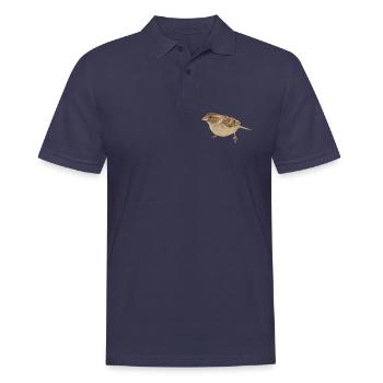 Vogel - Männer Poloshirt - Navy - Vorne - Kai (181cm)