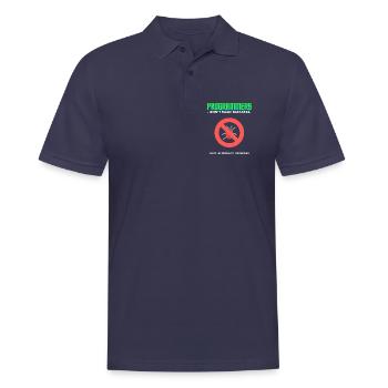 Programmeur Débogage T-Shirt Homme - Polo Homme - bleu marine - Devant - Kai (181cm)