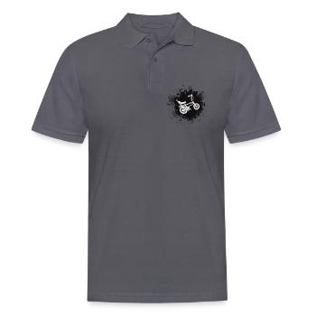 Chopper - Männer Poloshirt - Anthrazit - Vorne - Nico (186cm)