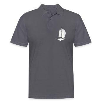 H Boot Riss - Männer Poloshirt - Anthrazit - Vorne - Nico (186cm)