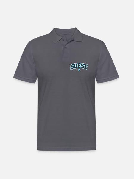 Soest - Männer Poloshirt - Anthrazit
