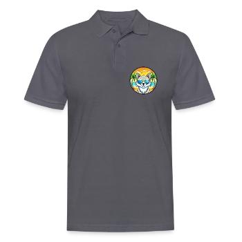 Lunettes de soleil de plage de race de chat angora turc - Polo Homme - charbon - Devant - Nico (186cm)