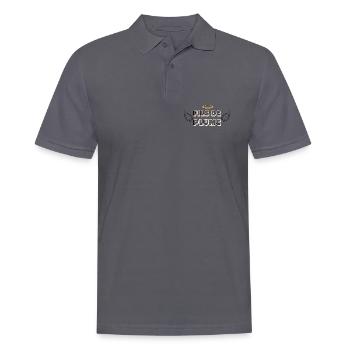 Fils de Plume  - Polo Homme - charbon - Devant - Nico (186cm)