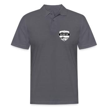 Genfer Schweiz Schild Wappen Jet d Eau Gift - Männer Poloshirt - Anthrazit - Vorne - Nico (186cm)