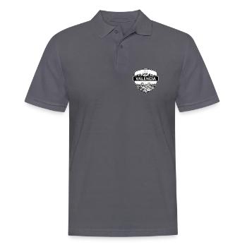 Valencia Spain Shield Wappen Kunst & Wissenschaften Geschenk - Männer Poloshirt - Anthrazit - Vorne - Nico (186cm)
