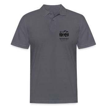 Bad Reichenhall Alpensee Panorama - Männer Poloshirt - Anthrazit - Vorne - Nico (186cm)
