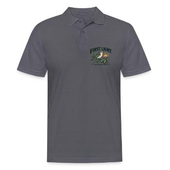First Light New Sightings Garten Vögel - Männer Poloshirt - Anthrazit - Vorne - Nico (186cm)
