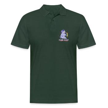 Team Braut - Männer Poloshirt - Tannengrün - Vorne - Nico (186cm)