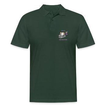 Sorgsamer Urologe Prostatavorsorge - Männer Poloshirt - Tannengrün - Vorne - Nico (186cm)
