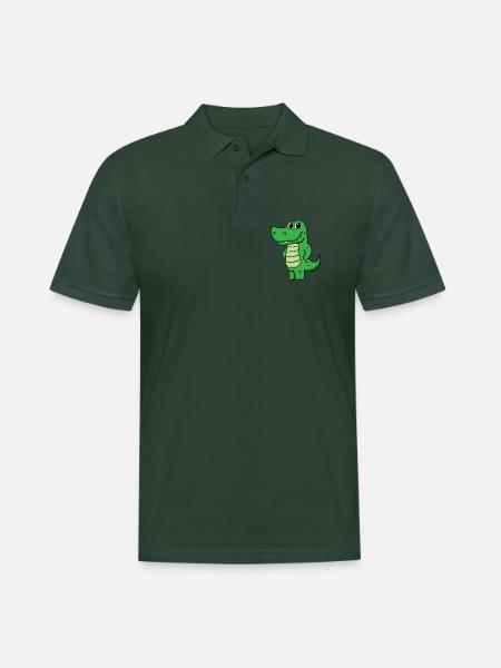 crocodile - Men's Polo Shirt - forest green