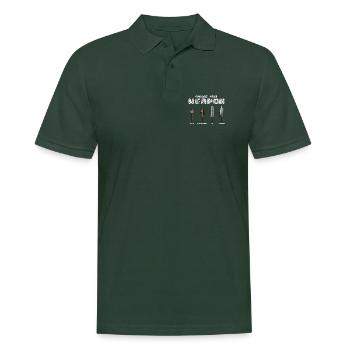 C++ Phyton C Java Software Programmer Coder Witz - Männer Poloshirt - Tannengrün - Vorne - Nico (186cm)