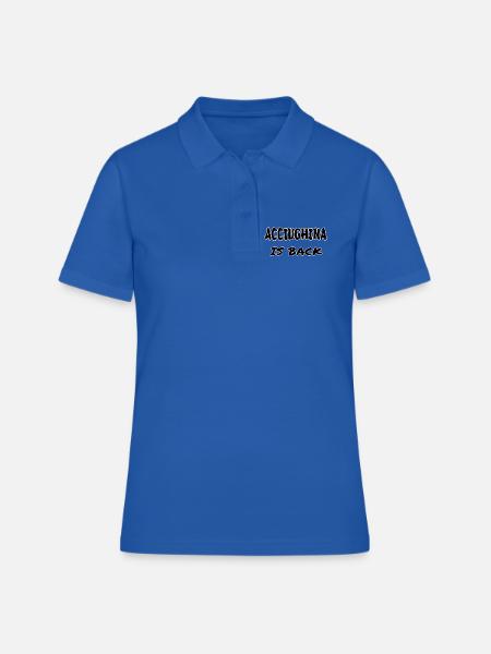Allegri Juve Trikot - Frauen Polo Shirt - Royalblau