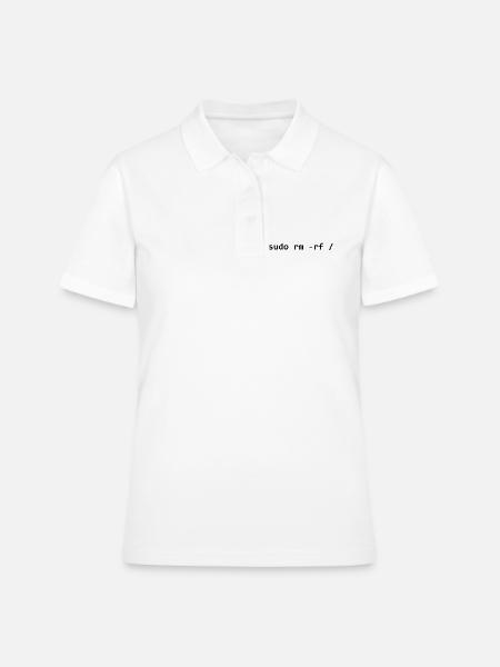 sudo rm rf - Polo Femme - blanc