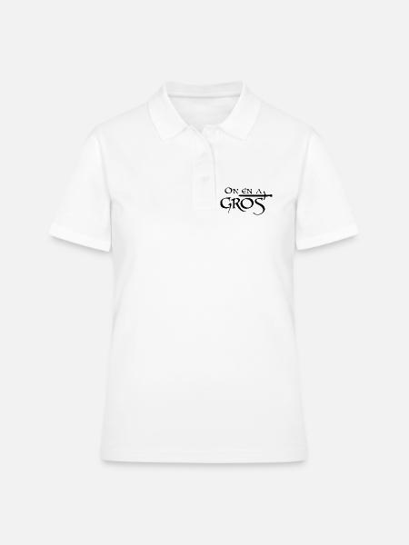 On en a gros - Polo Femme - blanc
