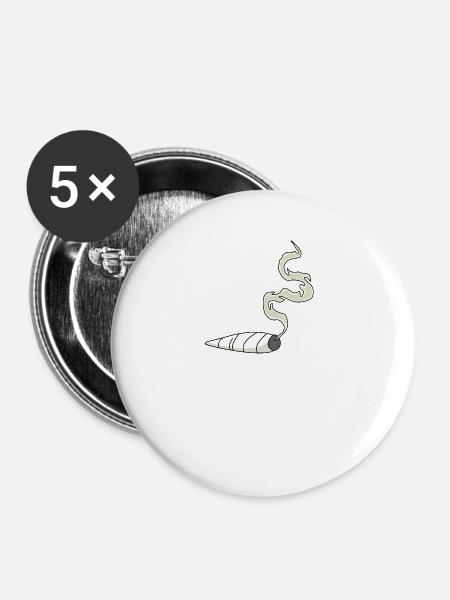 Joint Tüte - Buttons mittel 32 mm (5er Pack) - Weiß