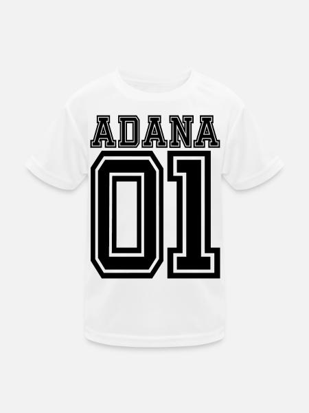 Adana 01 Türkei - Kinder Funktions-T-Shirt - Weiß