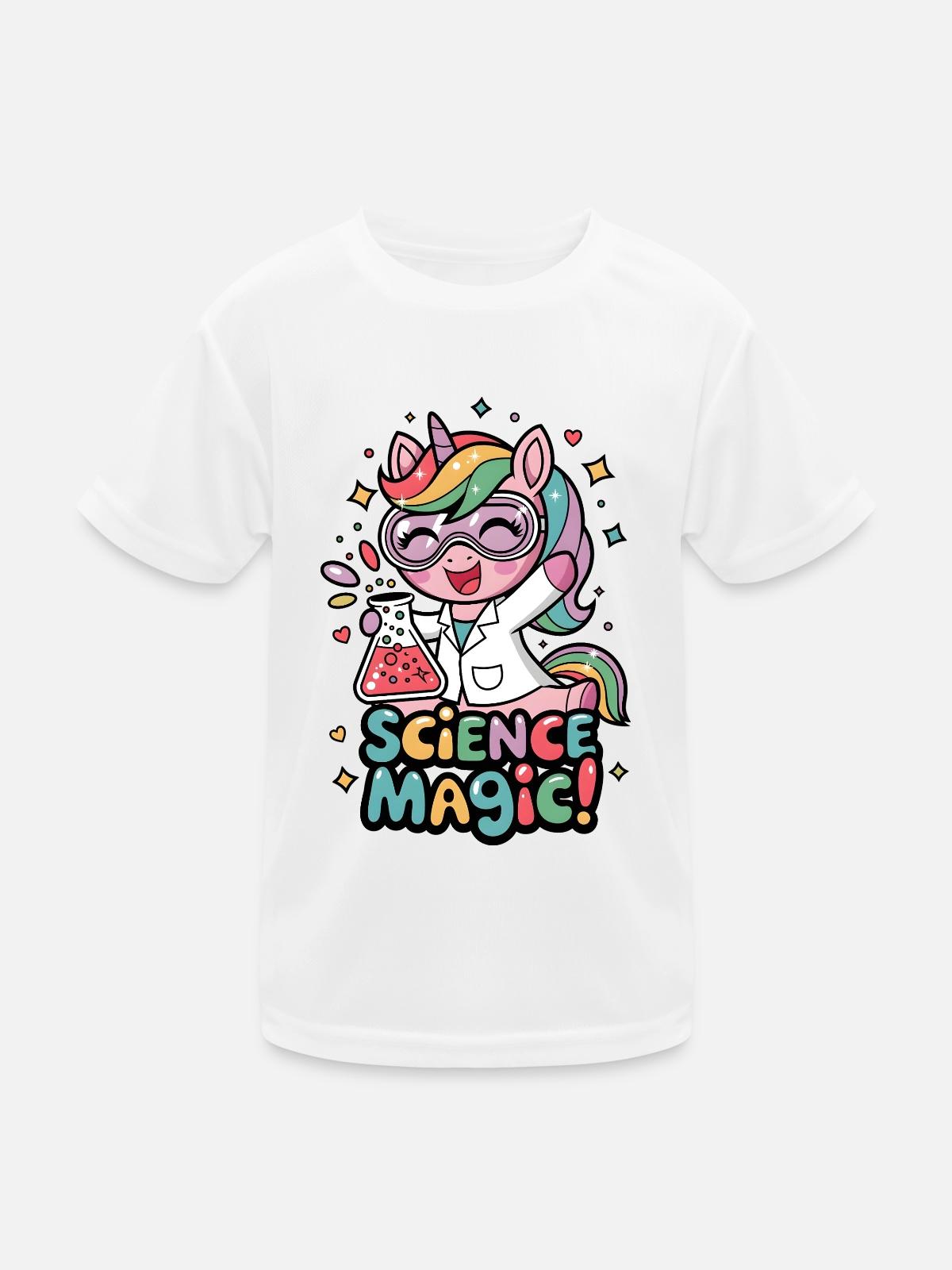 Science Magic! - Kids Functional T-Shirt - white - Front