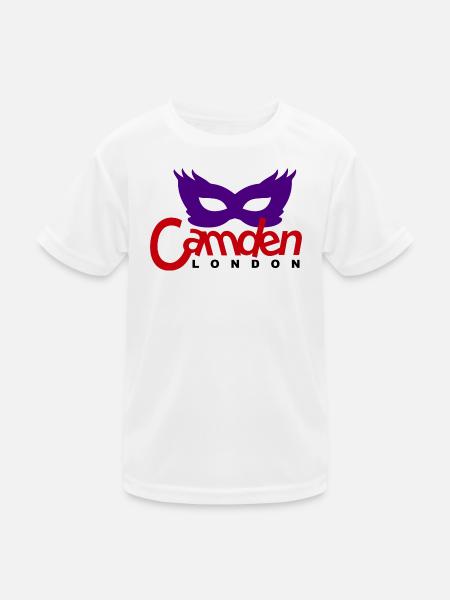 Maskerade Urban Camden - Kinder Funktions-T-Shirt - Weiß