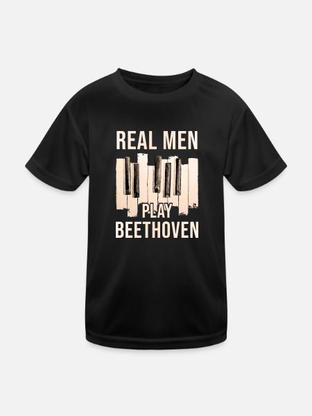 Beethoven - Kids Functional T-Shirt - black - Front