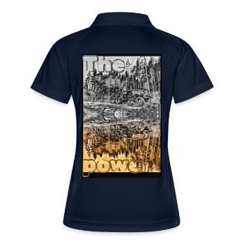 Chemise d’abattage Timber Harvester Forestry Company XO751 - Polo respirant Femme - marine/blanc - Dos