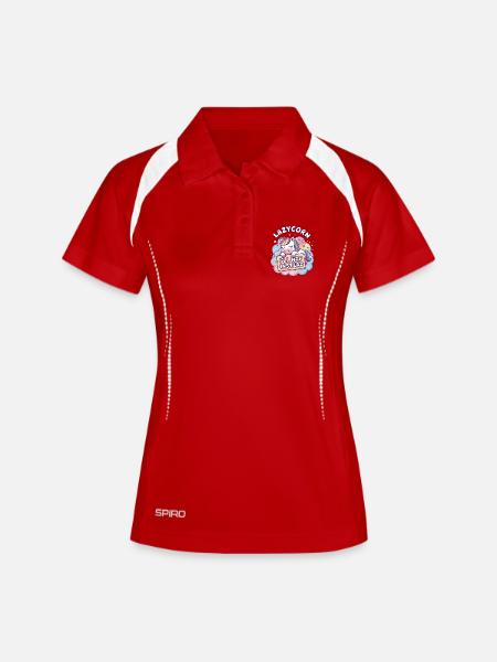 Lazycorn: I'll Nap Instead - Women's Polo breathable - red/white
