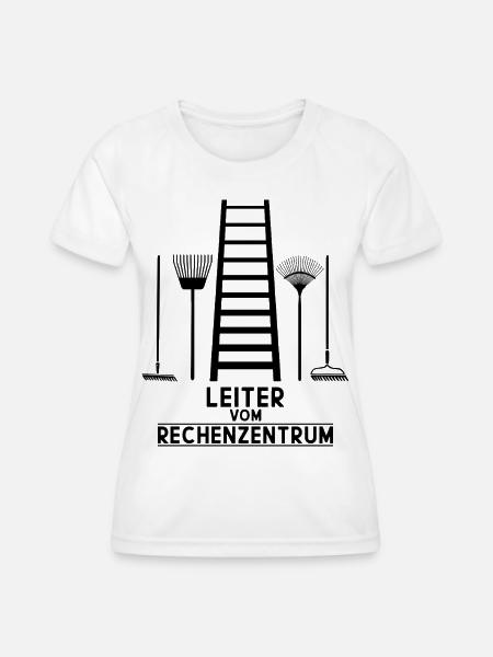 LEITER VOM RECHENZENTRUM - Frauen Funktions-T-Shirt - Weiß