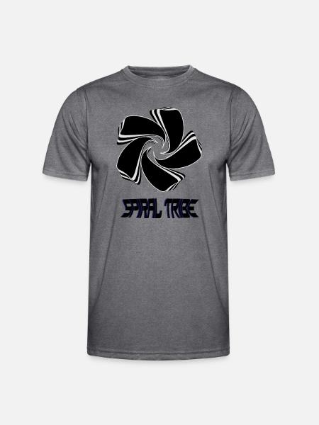 Spiral Tribe - Men's Functional T-Shirt - dark melange