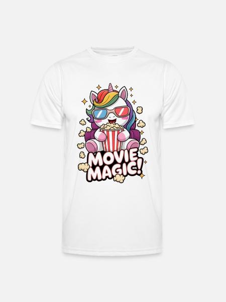 Movie Magic! - Men's Functional T-Shirt - white