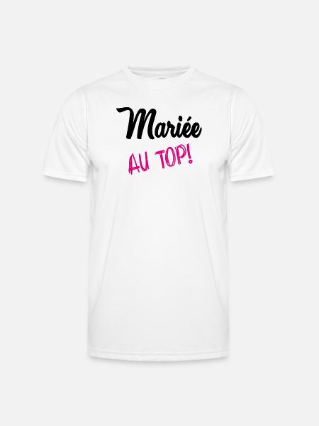 MARRIAGE - Men's Functional T-Shirt - white
