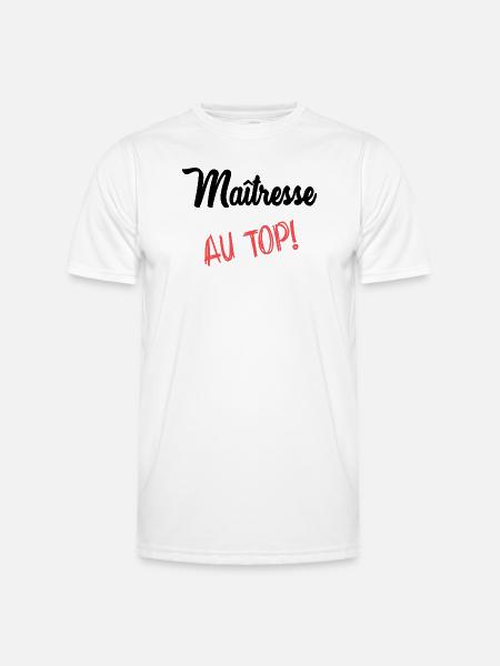 MISTRESS - Men's Functional T-Shirt - white