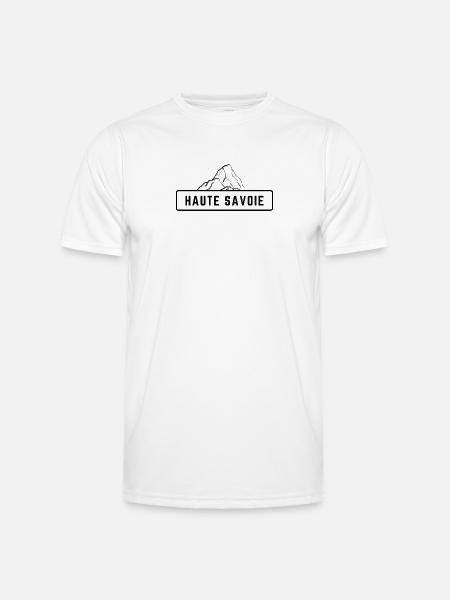 Haute Savoie Black Mountain - Men's Functional T-Shirt - white