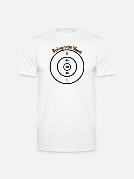 Bolognese Shit - Men's Functional T-Shirt - white