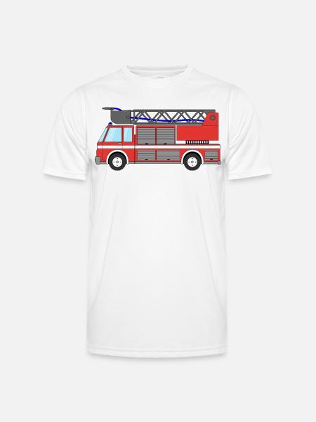 Fire engine Fire engine - Men's Functional T-Shirt - white