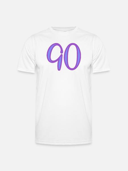 90 - Men's Functional T-Shirt - white