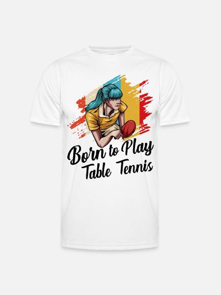 Ping-pong - T-shirt sport Homme - blanc