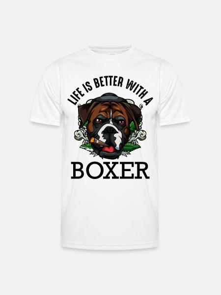 boxeur - T-shirt sport Homme - blanc