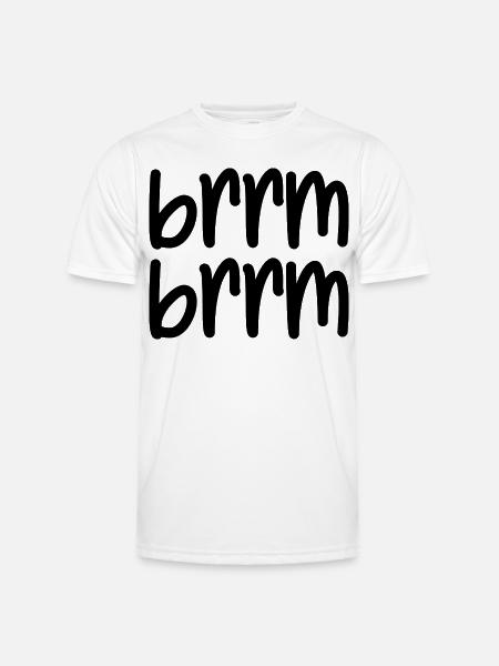 brrm brrm - T-shirt sport Homme - blanc