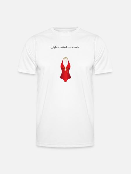 La piscine 1 - T-shirt sport Homme - blanc