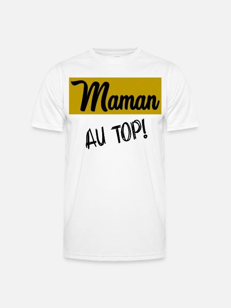 GRANNY. MOTHER'S DAY - Men's Functional T-Shirt - white