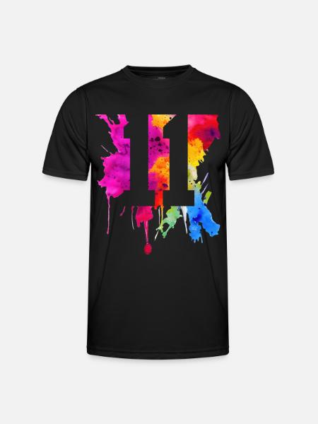 11 ANS 11E ANNIVERSAIRE - T-shirt sport Homme - noir