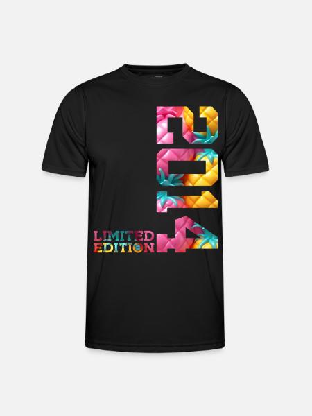 12TH BIRTHDAY LIMITED EDITION 2014 - Men's Functional T-Shirt - black