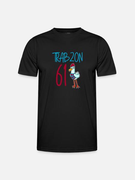 Trabzon 61 Turkey city - Men's Functional T-Shirt - black