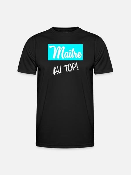 MASTER. MASTER - Men's Functional T-Shirt - black