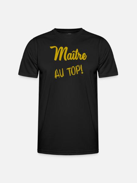 MASTER. MASTER - Men's Functional T-Shirt - black