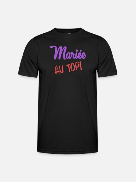 MARIEE - T-shirt sport Homme - noir
