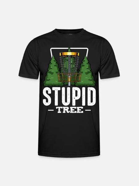 Frisbee - Men's Functional T-Shirt - black
